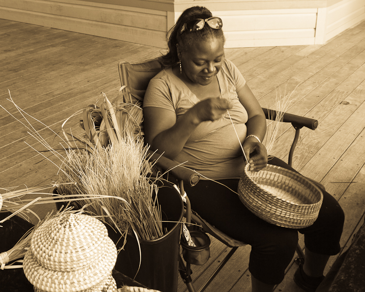 Sweetgrass Basket Lady « Patricia P. Schaefer Nature Photographer
