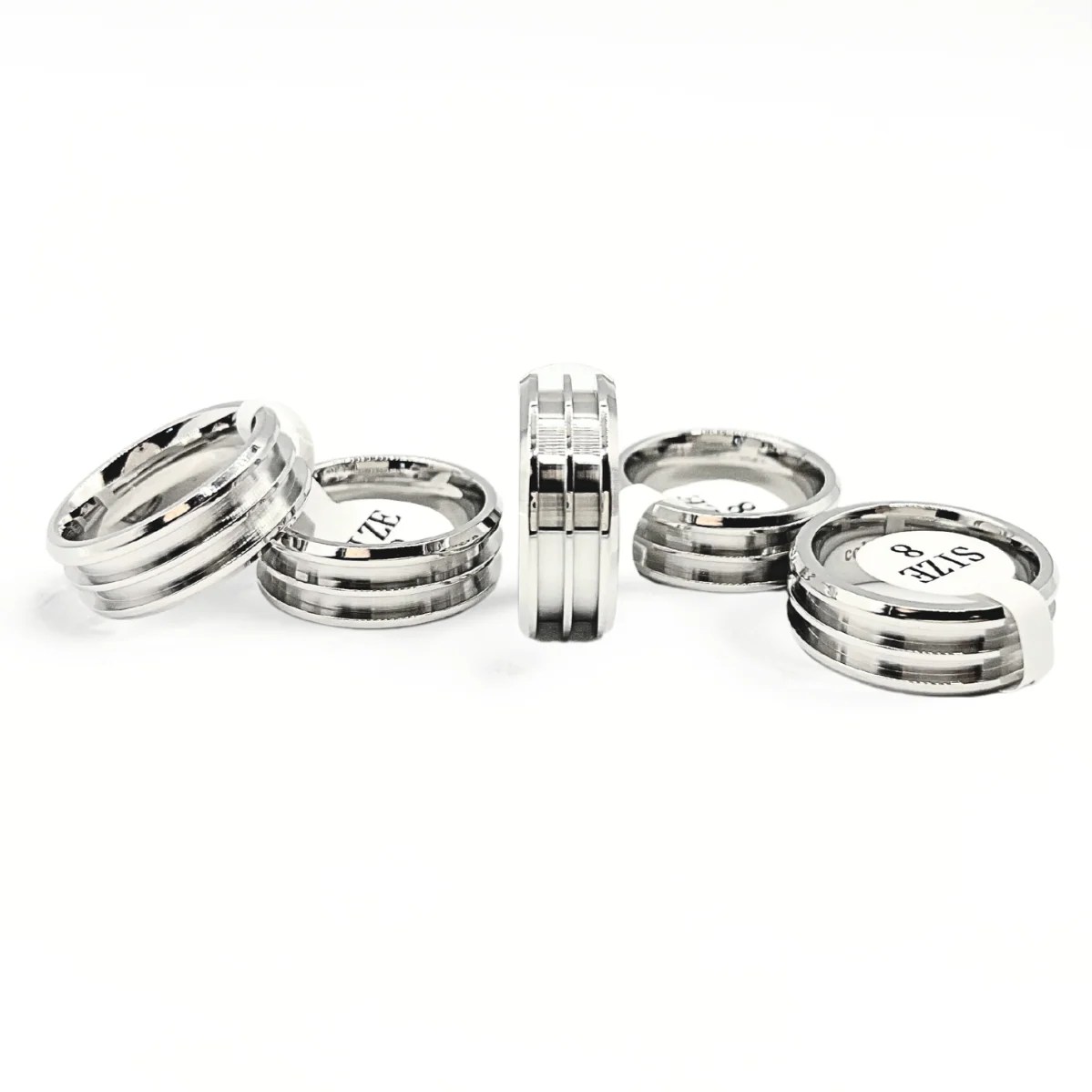 Cobalt Chrome Double Channel Ring Blanks Patrick Adair Ring Making