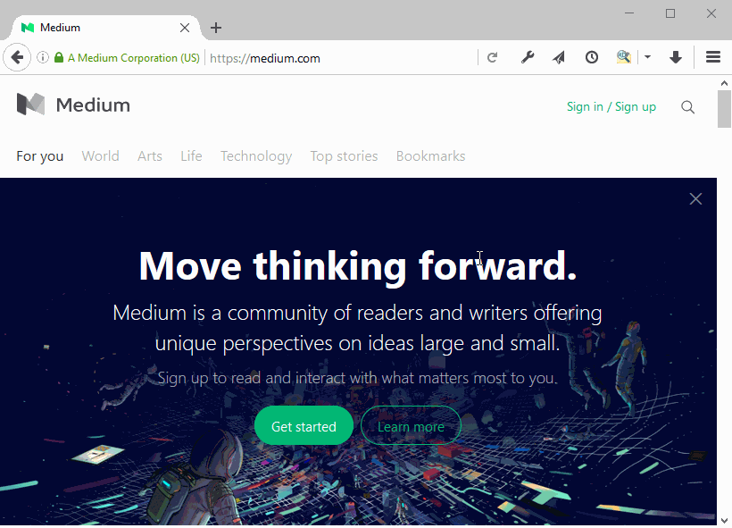 Patrick / articles / Measuring elements and distances in Firefox DevTools