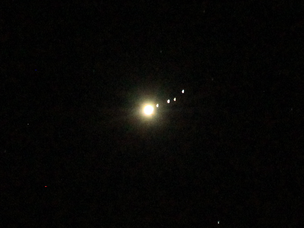 Jupiter, Europa, Io, Ganymede, Callisto