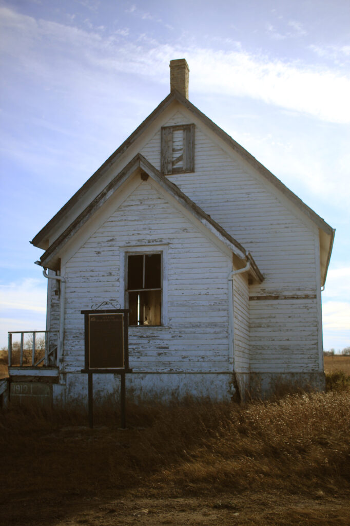 An abandoned church