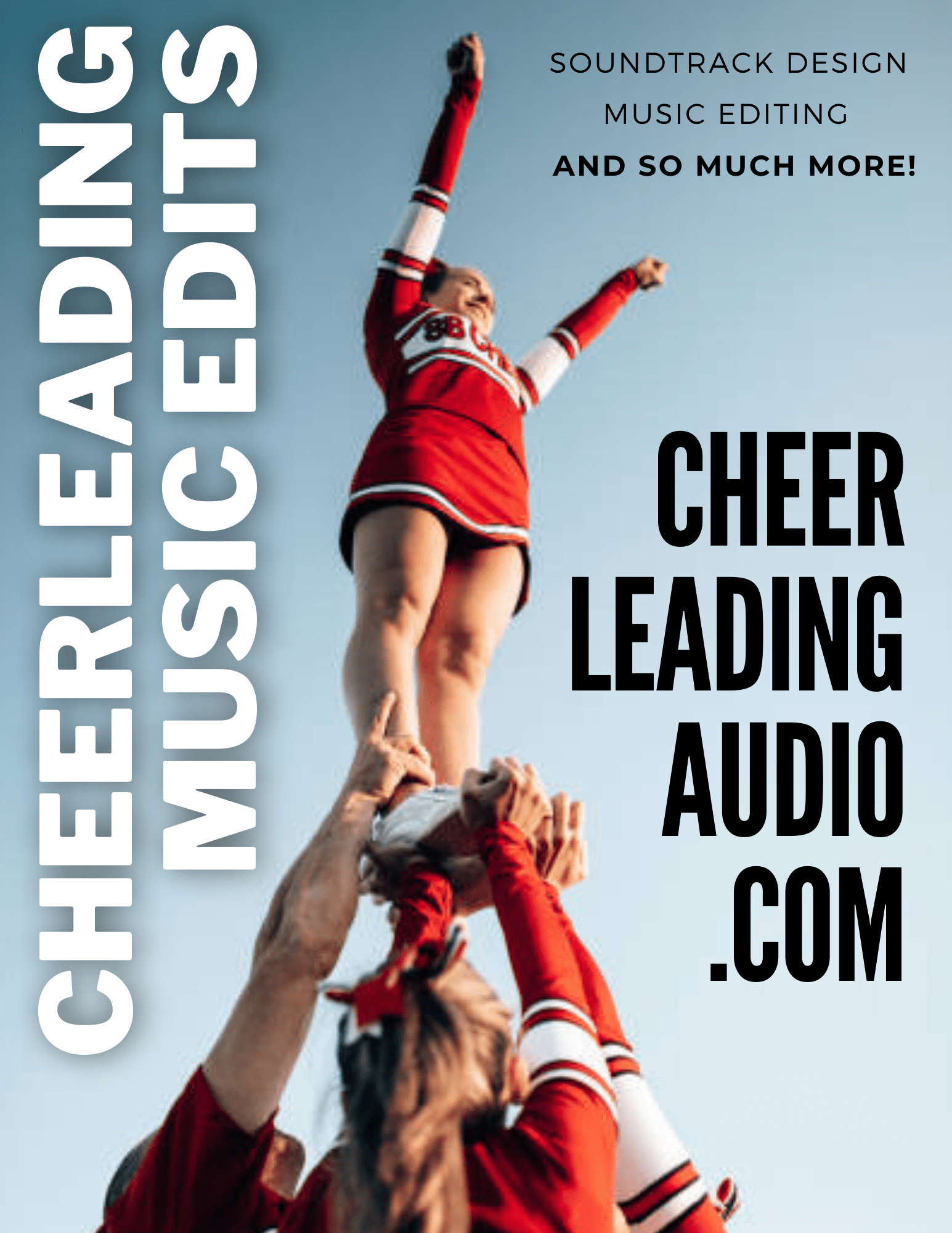 Cheerleading Music Editing & Custom Audio or Soundtrack Design