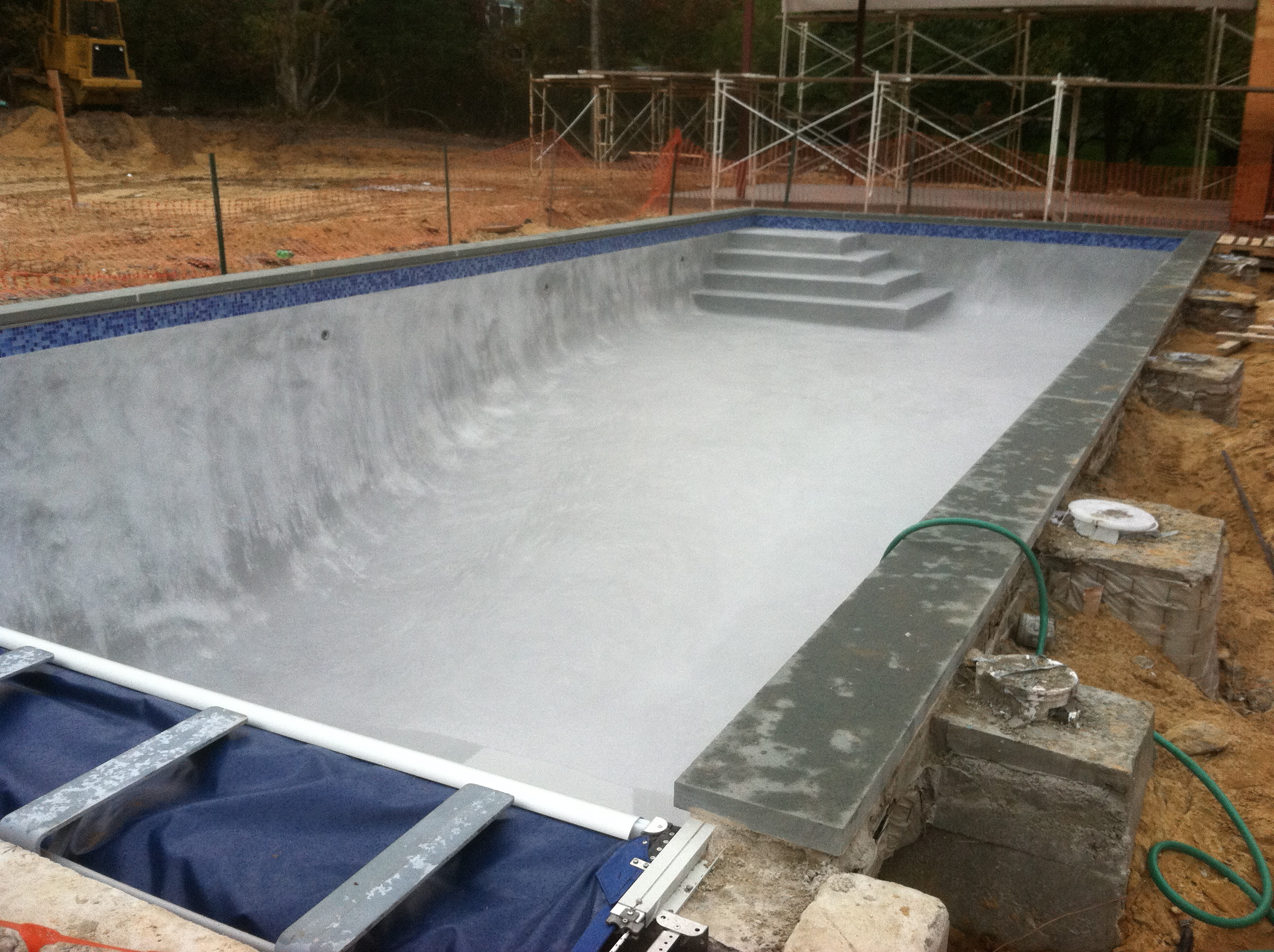 Gunite Pool With Automatic Safety Cover, Southampton Patricks Pools