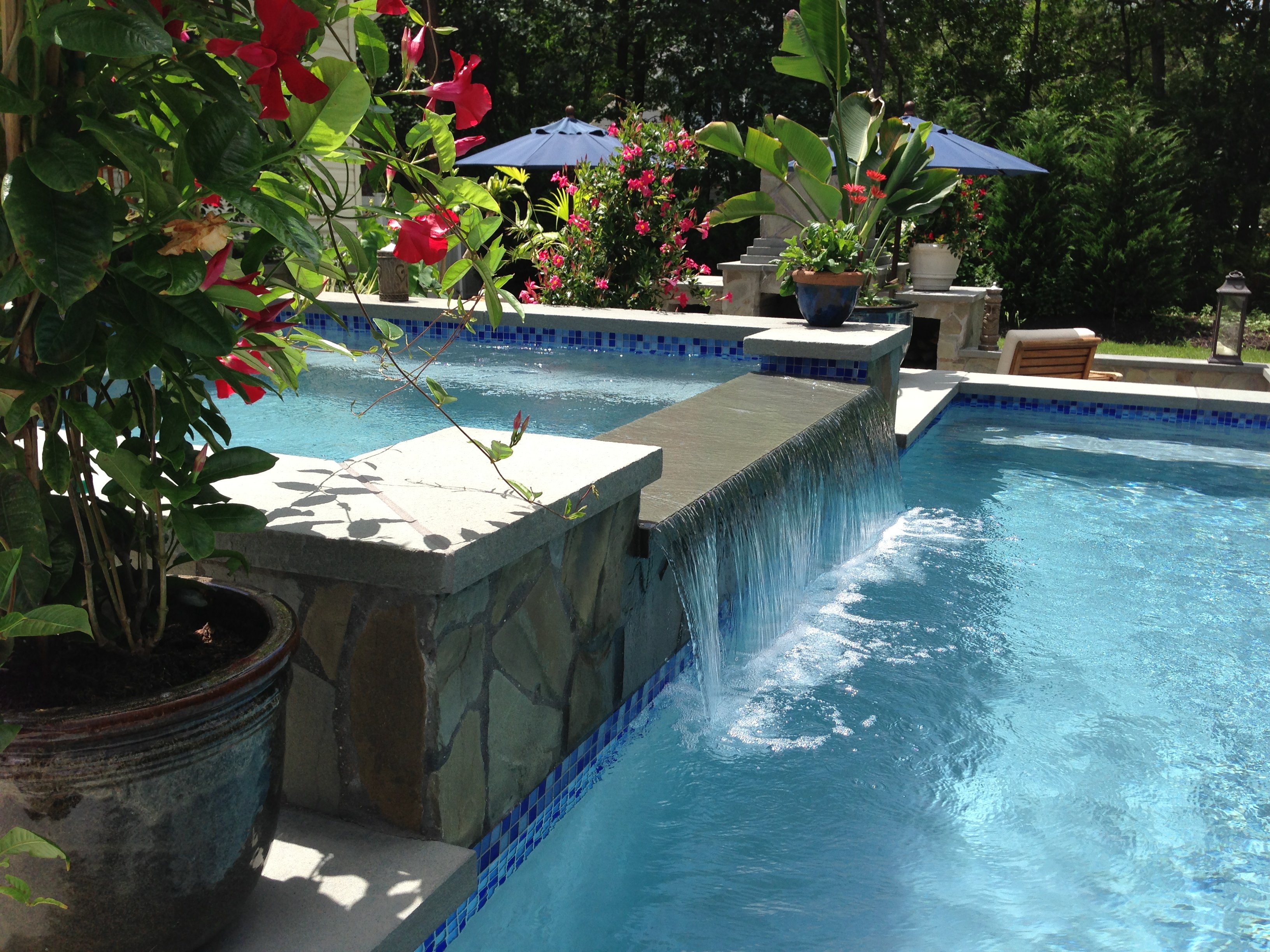 Negative Edge Infinity Pool & Spa in Southampton Patricks Pools
