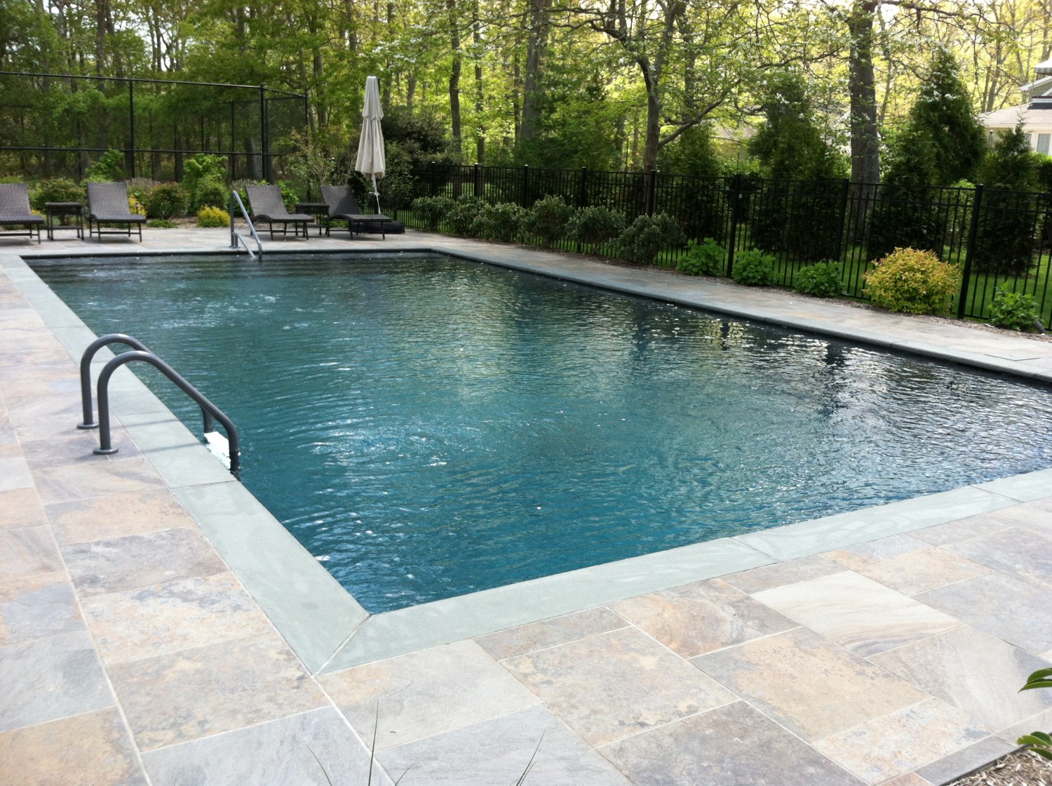 Westhampton 20×40 Gunite Pool & Patio Installation Patricks Pools