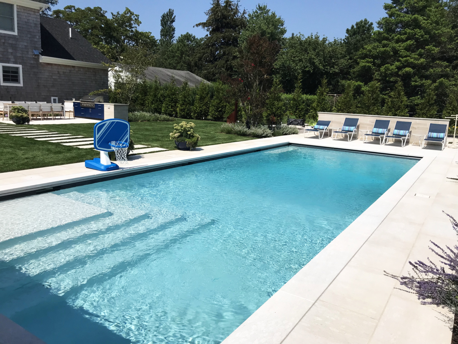 Pool Stars in East Marion Patricks Pools Long Island, NY pool