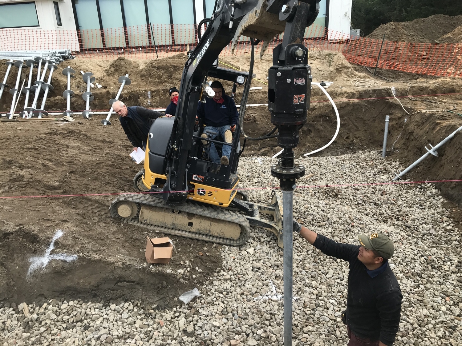 Helical Piles Patricks Pools Long Island, NY pool construction and