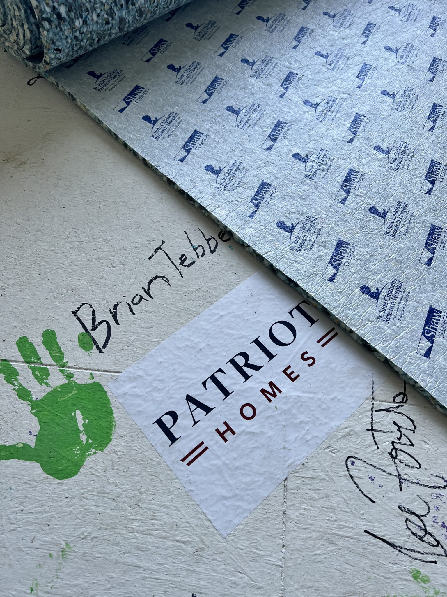 Carpet Install Patriot Homes