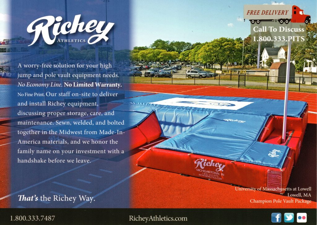 New Richey PV/HJ Mats and Standards for Sale Patriot Pole Vault Club