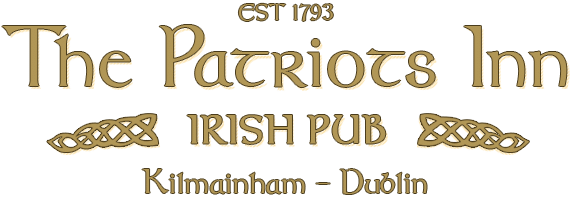 The Patriot's Inn South Circular Road, Kilmainham, Dublin 8. Ireland.