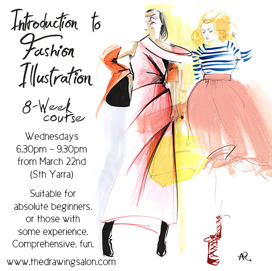 Fashion Illustration Course Melbourne The student will learn the