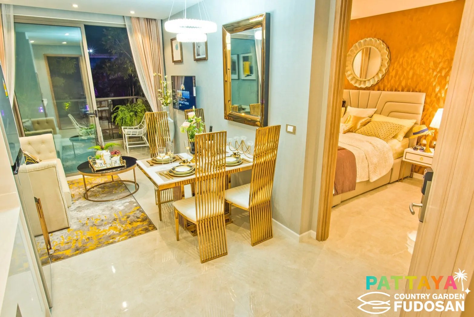 For sale condo 1 bedroom at Copacabana カントリーガーデン不動産パタヤ
