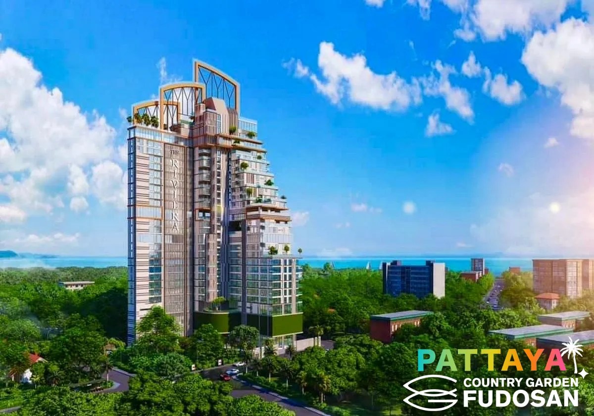 For sale condo 1 bedroom at The Riviera Malibu カントリーガーデン不動産パタヤ