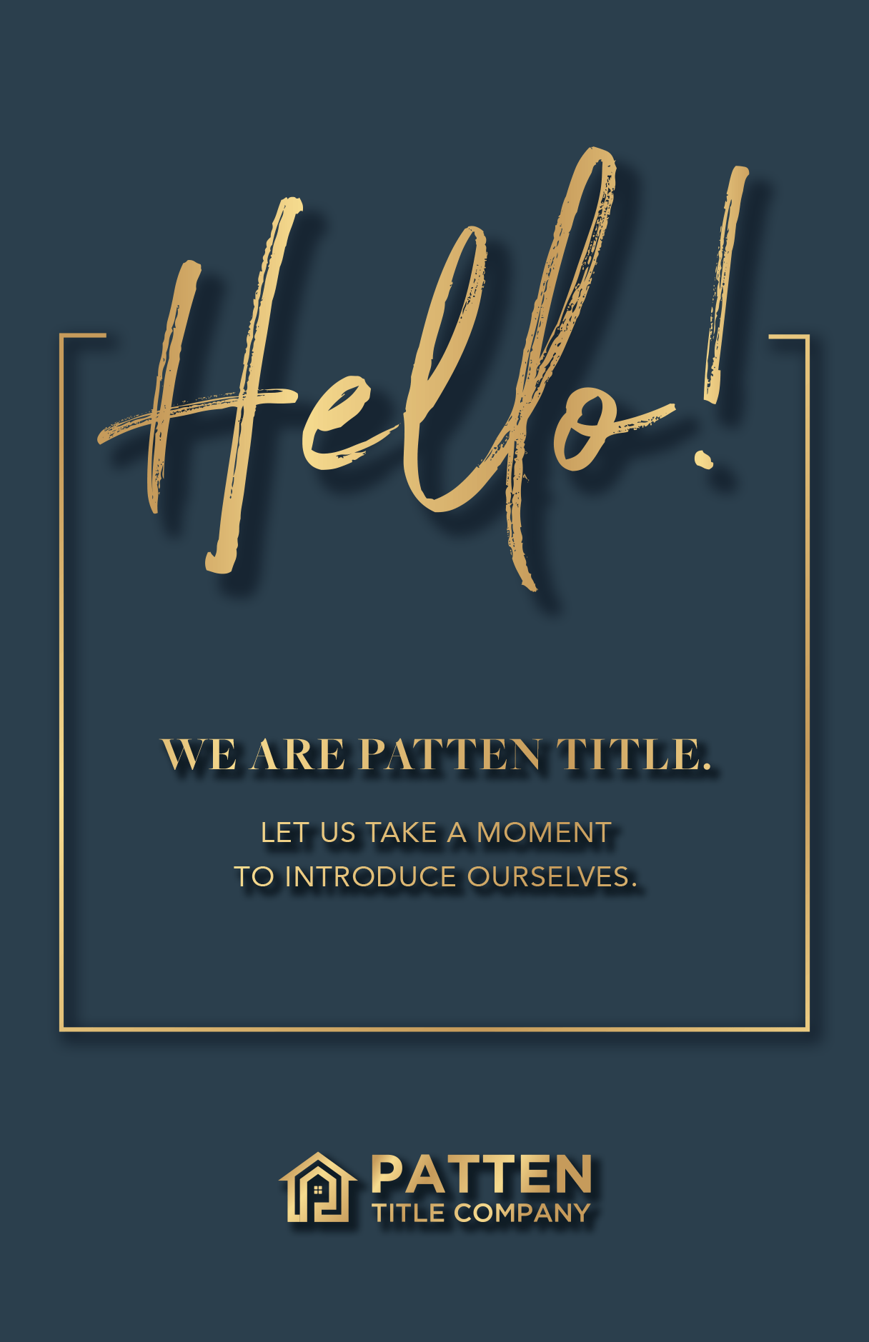 Patten Title Booklet Patten Title Company