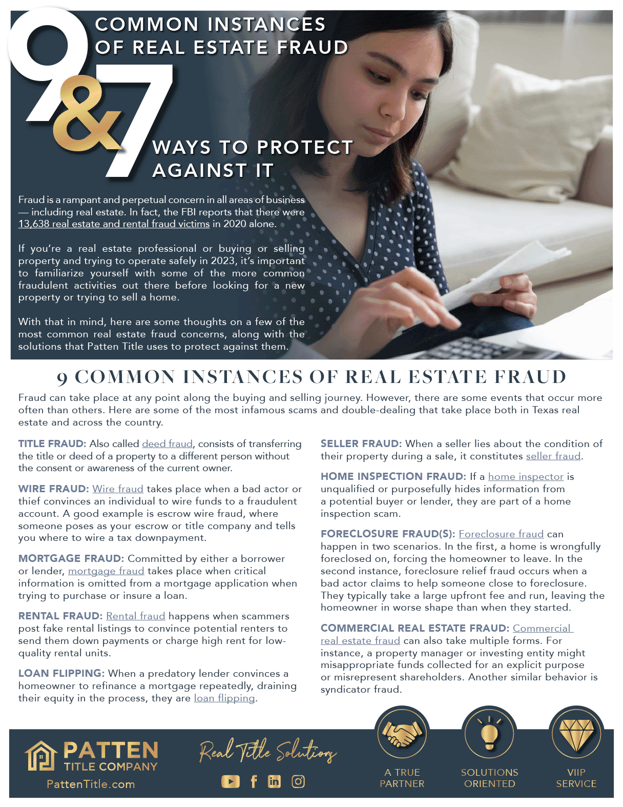 Real Estate Fraud Patten Title Company