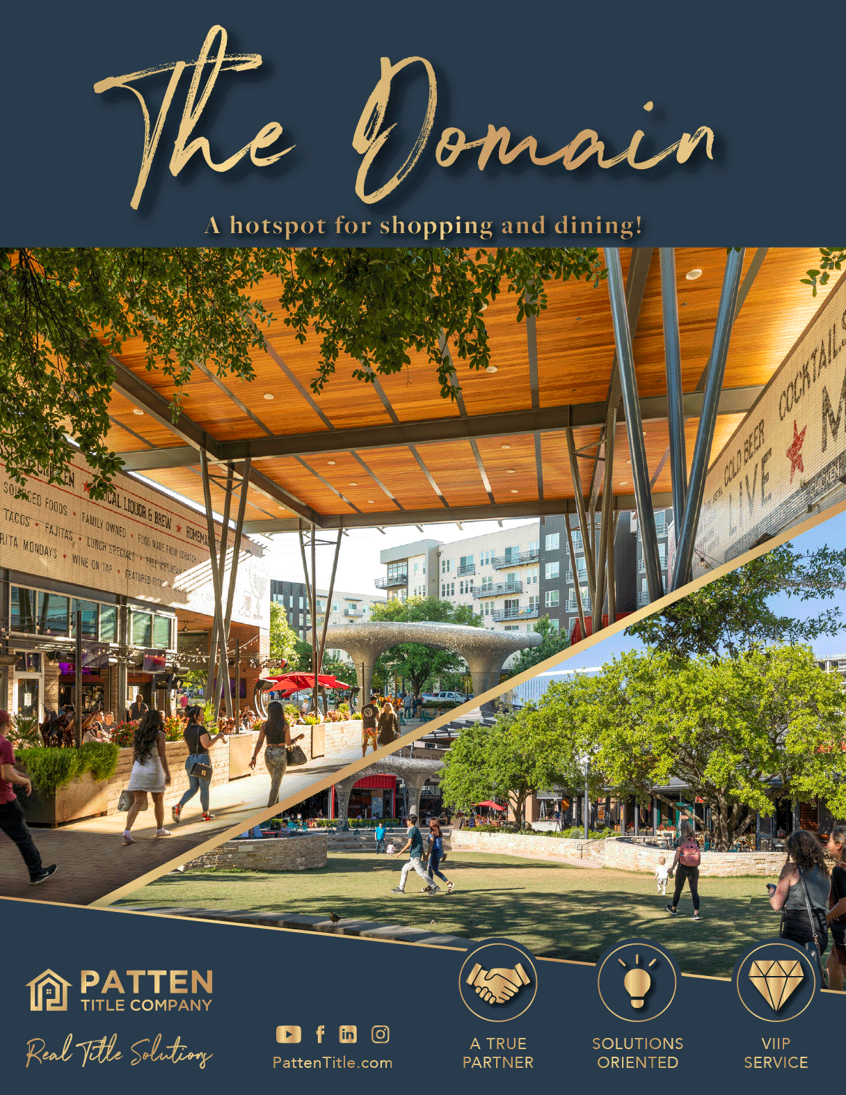 Neighborhood Guide The Domain Patten Title Company