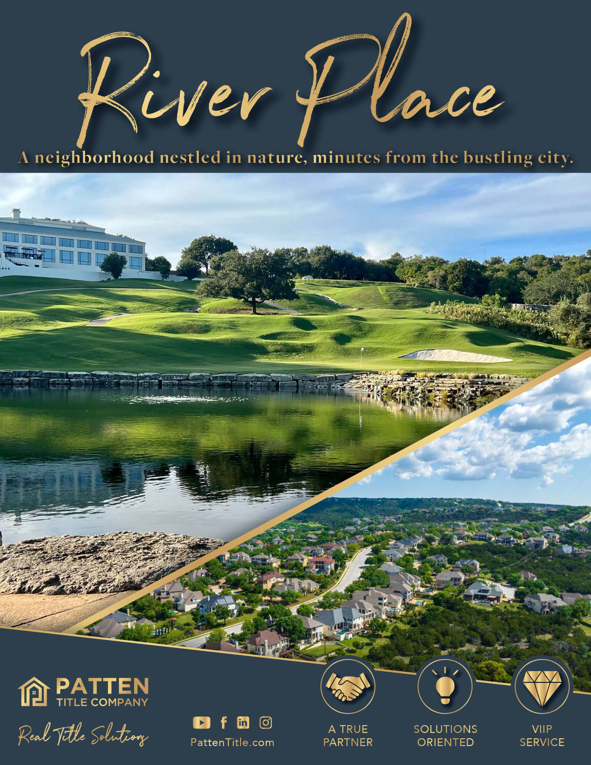 Neighborhood Guide River Place Patten Title Company