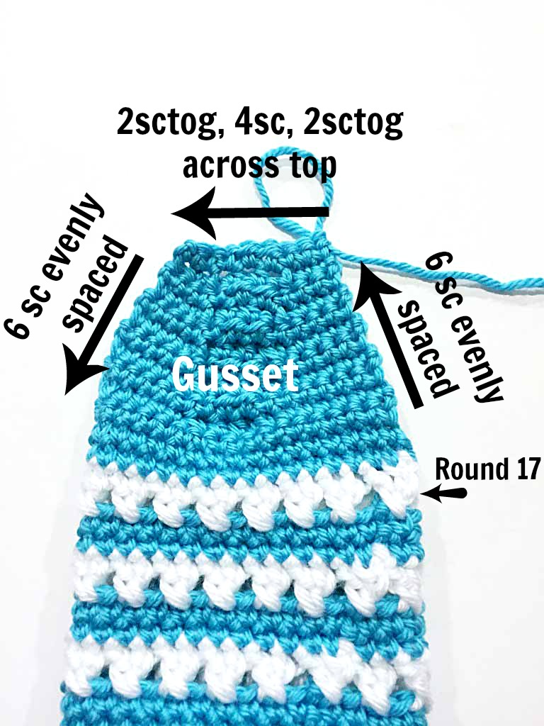 Free Crochet Pattern X Stitch Challenge Slipper Socks - 