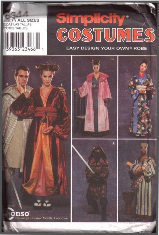 Jedi Costume Sewing Pattern