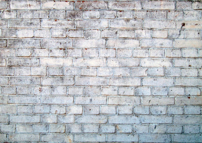 Painted brick pattern and texture