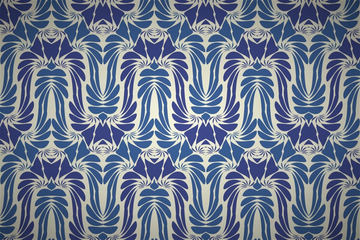 Free art nouveau style wallpaper patterns