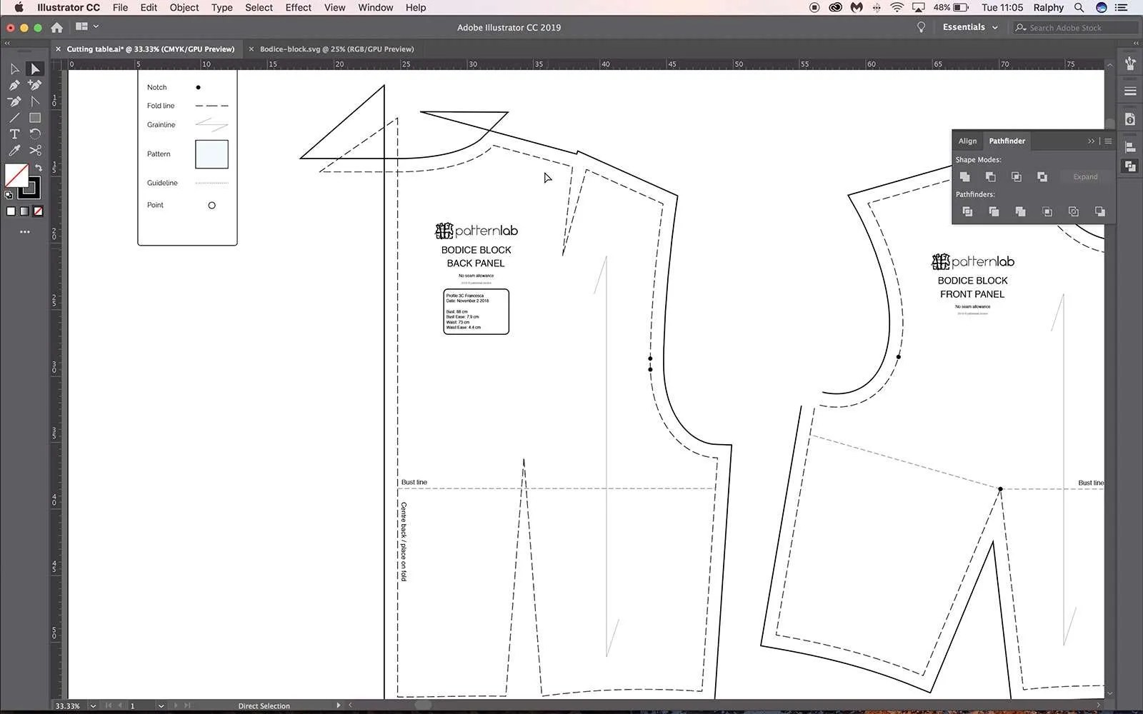 Add Seam Allowance To Your Pattern FREE Pattern Cutting Tutorials