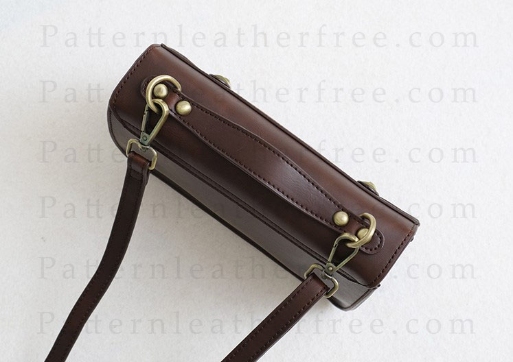 Pattern Leather Messenger Bag Download file PDF
