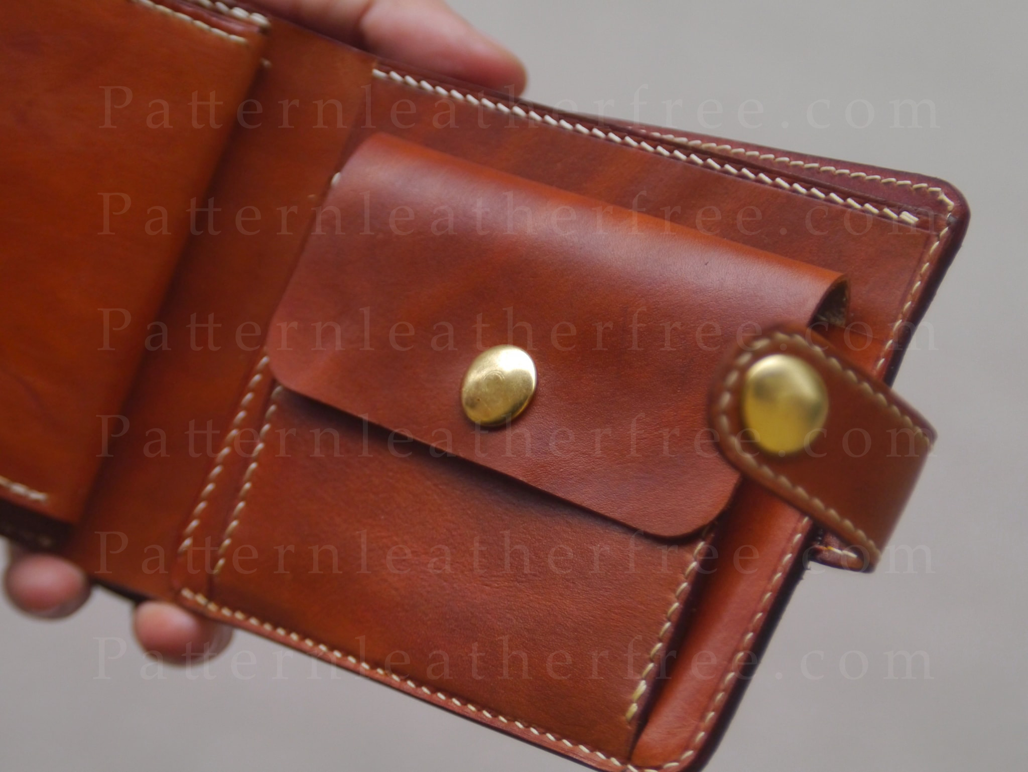 Pattern Leather Wallet DIY Download PDF