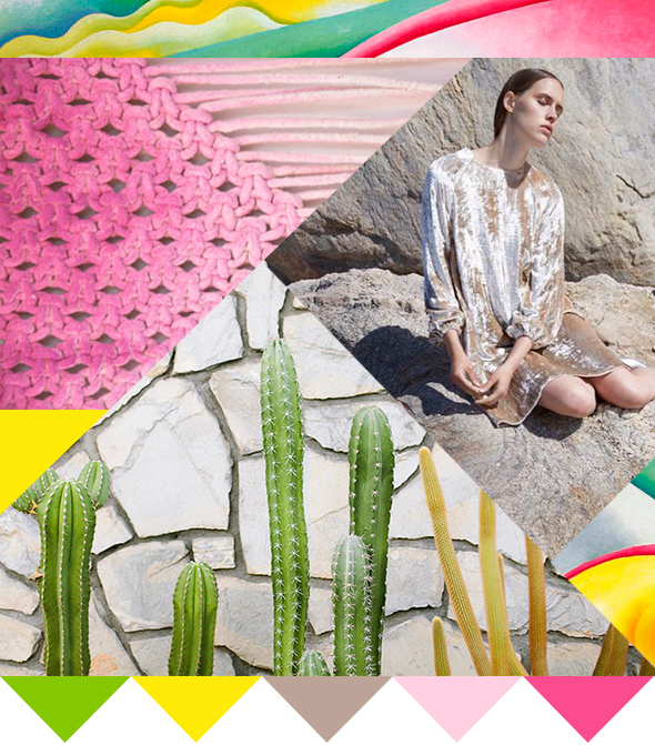 Color Sun Fade Pattern People