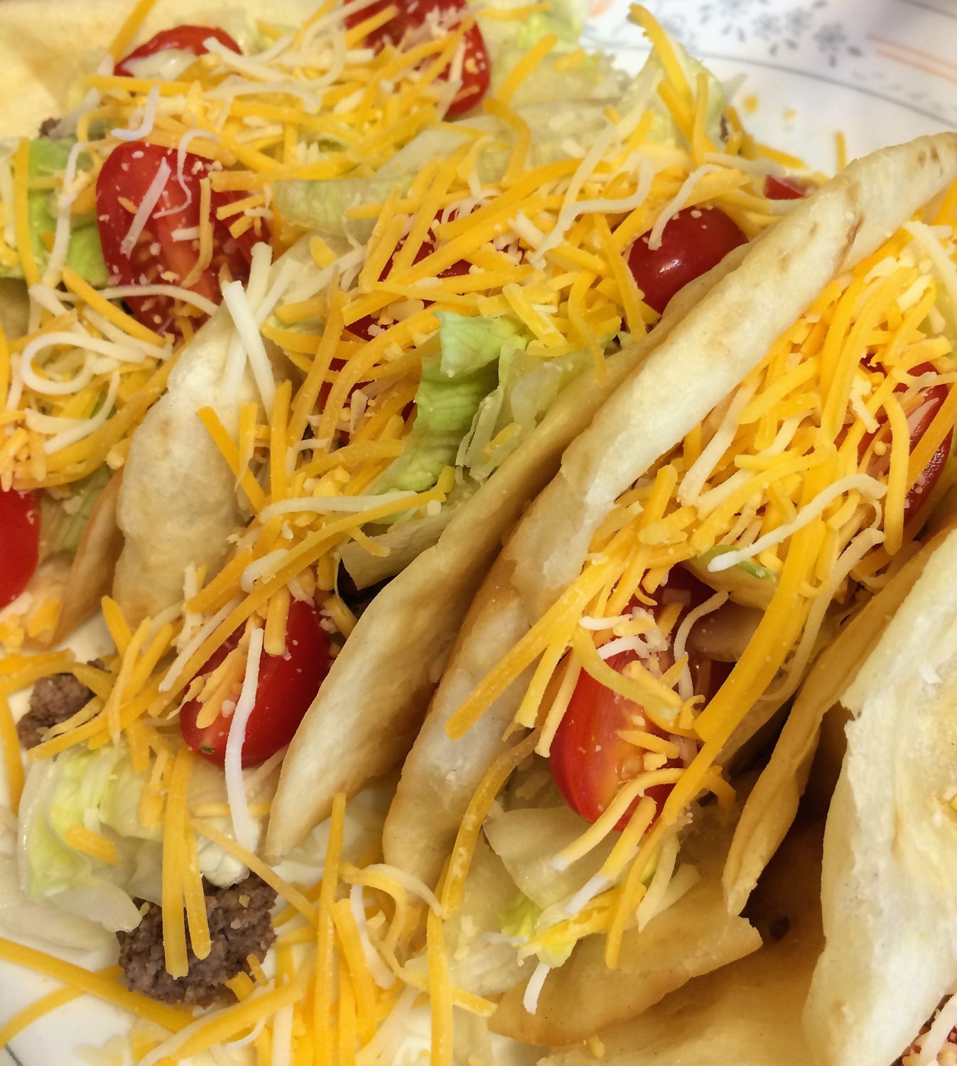 Ground Beef Tacos Packed with Flavor Pattern Princess