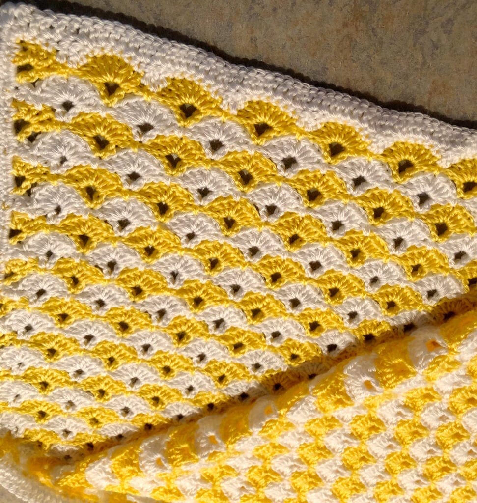 Timeless Lacy Shell Crochet Blanket Pattern Princess