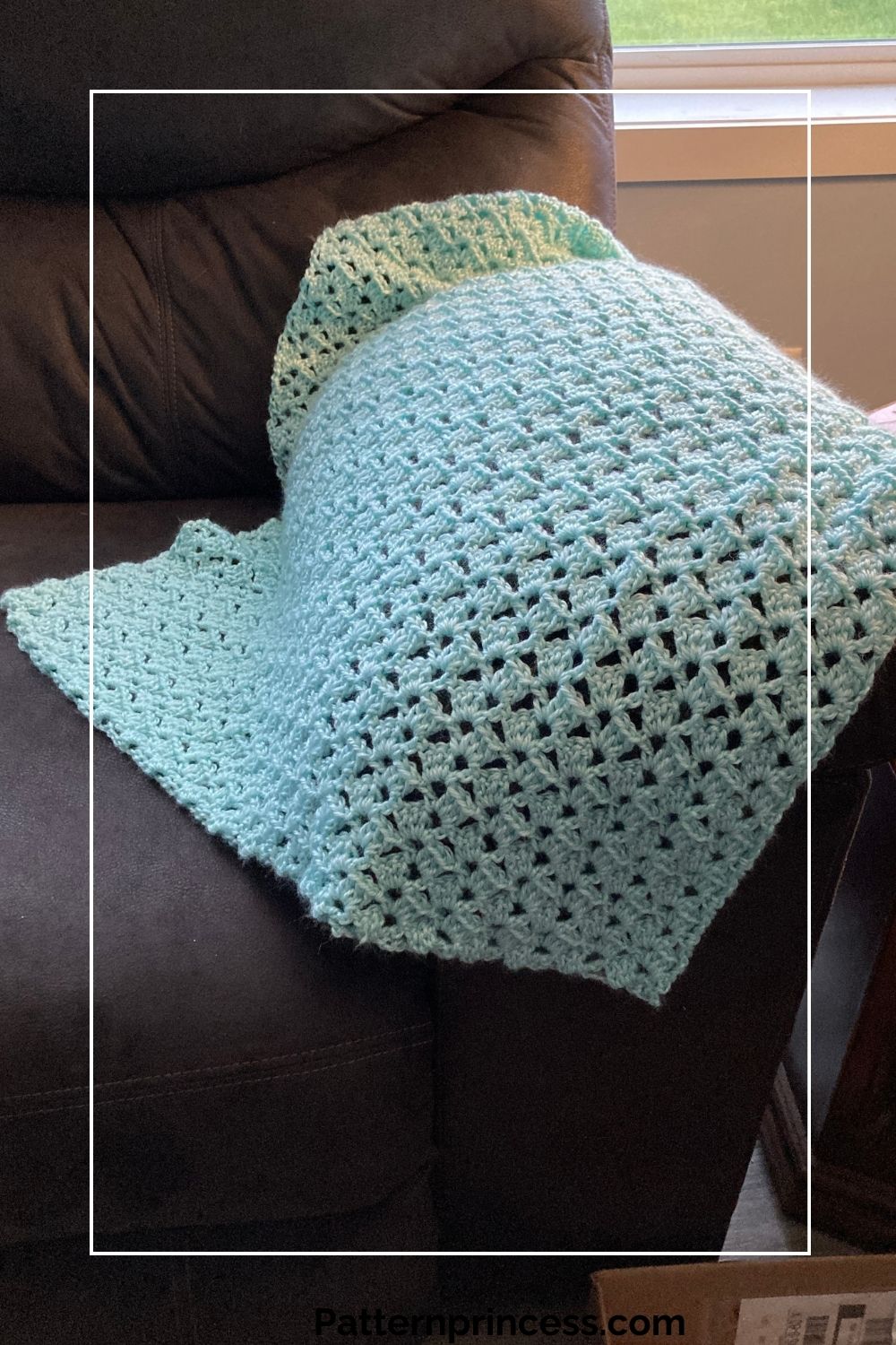 Easy Drunken Granny Crochet Baby Blanket Free Pattern Pattern Princess