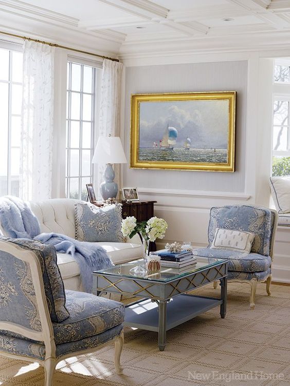 Colour Crush French Blue patterns & prosecco