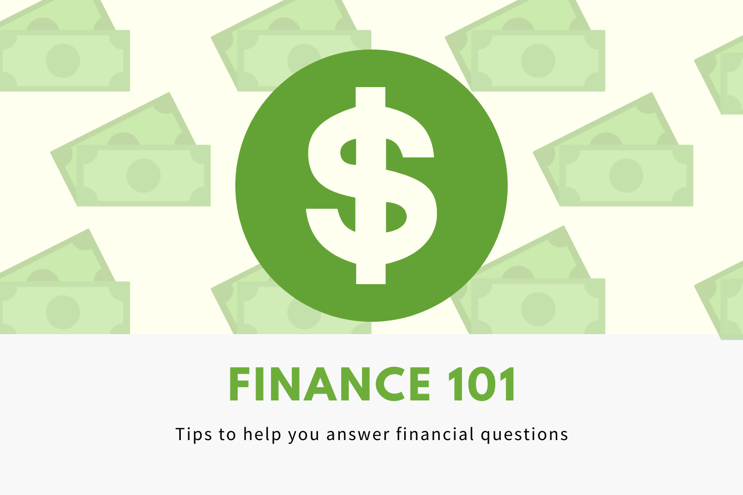 Finances 101 Tips to answer financial question Patterns For Health LLC