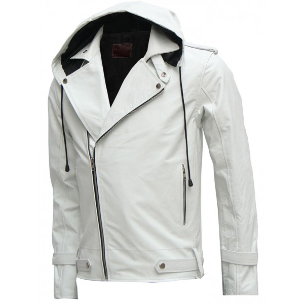 13 White Leather Jackets For Men Patterns Hub