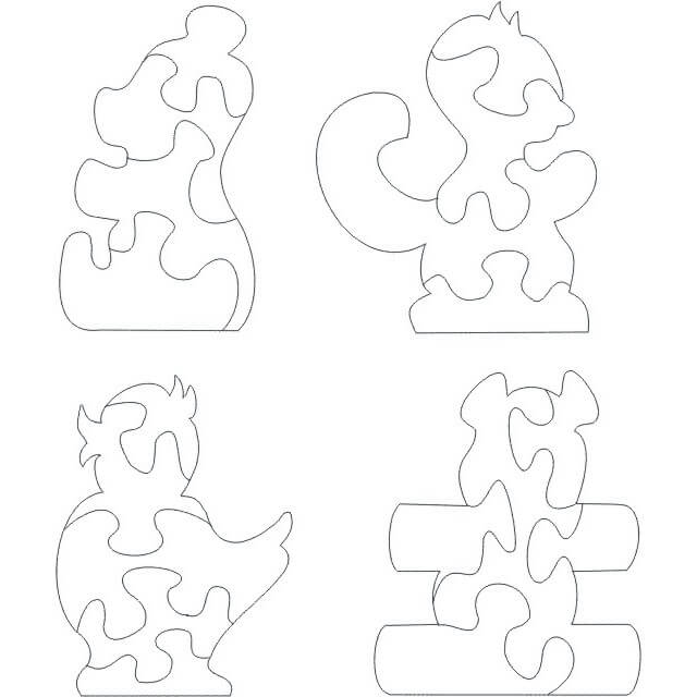 Scroll Saw Puzzles PatternsRus Seasonal Woodworking Patterns