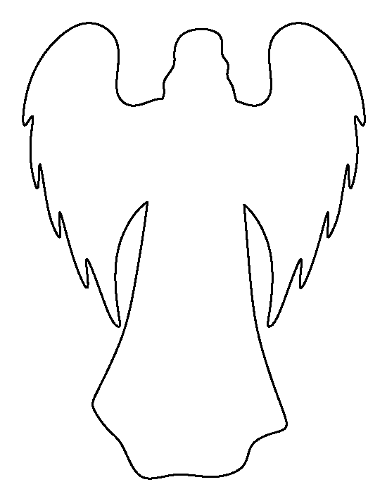 Printable Angel Template