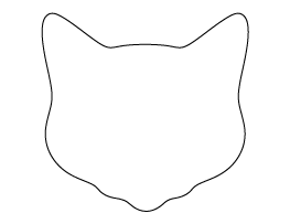 Free Cat Patterns for Crafts, Stencils, and More