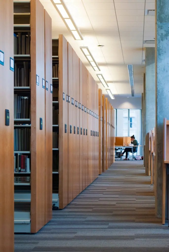 State Law Library Shelving Patterson Pope