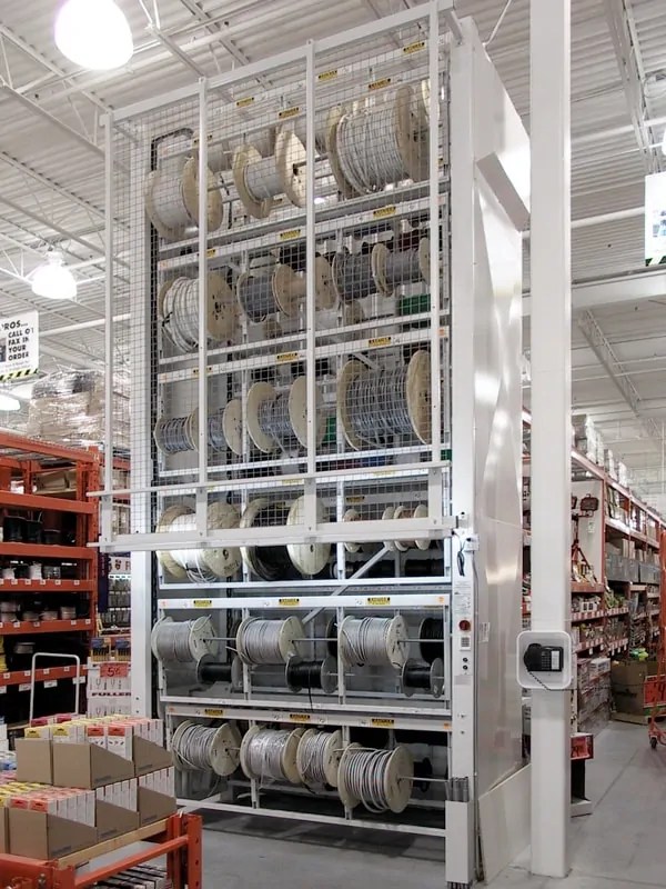 Vertical Carousels Tires, Wires and Garments Patterson Pope