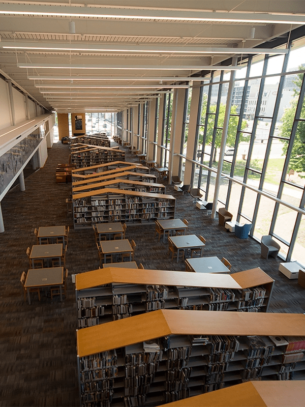 Dayton Public Library Redesign Adds Space, Light, and Storage