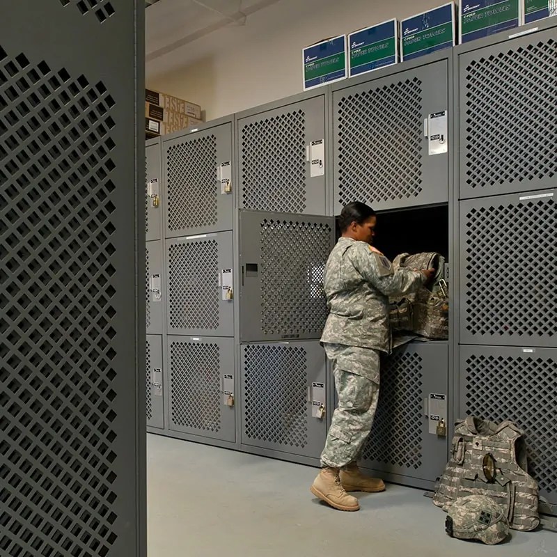 Tactical Readiness Lockers Provide Secure and Accesible Storage for