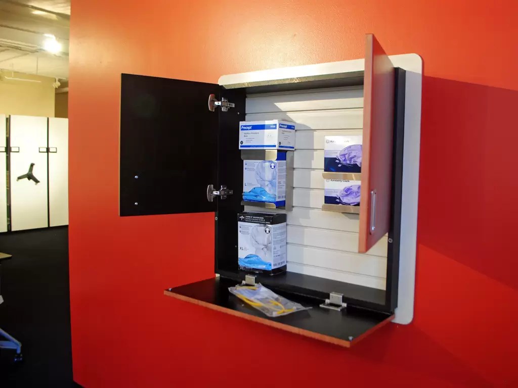 Isolation Station for Healthcare Personal Protection Equipment Storage