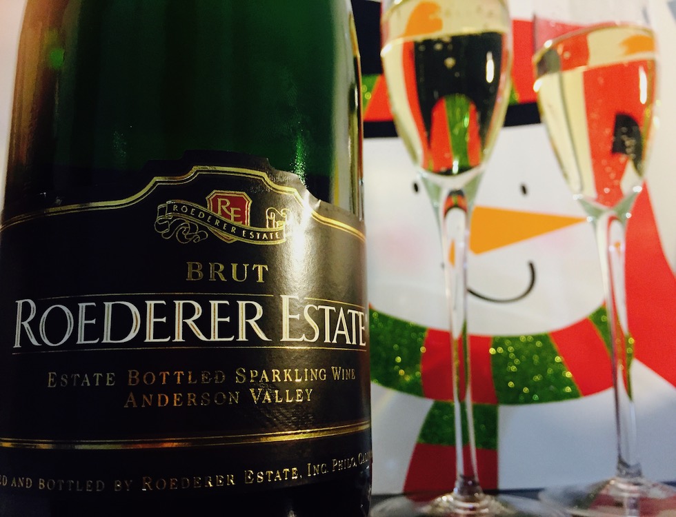 The final entry in our 5wine holiday countdown Roederer Estate non