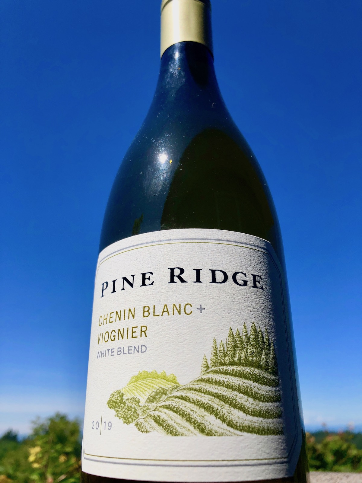 A cool white for a warm summer day Pine Ridge 2019 Chenin Blanc