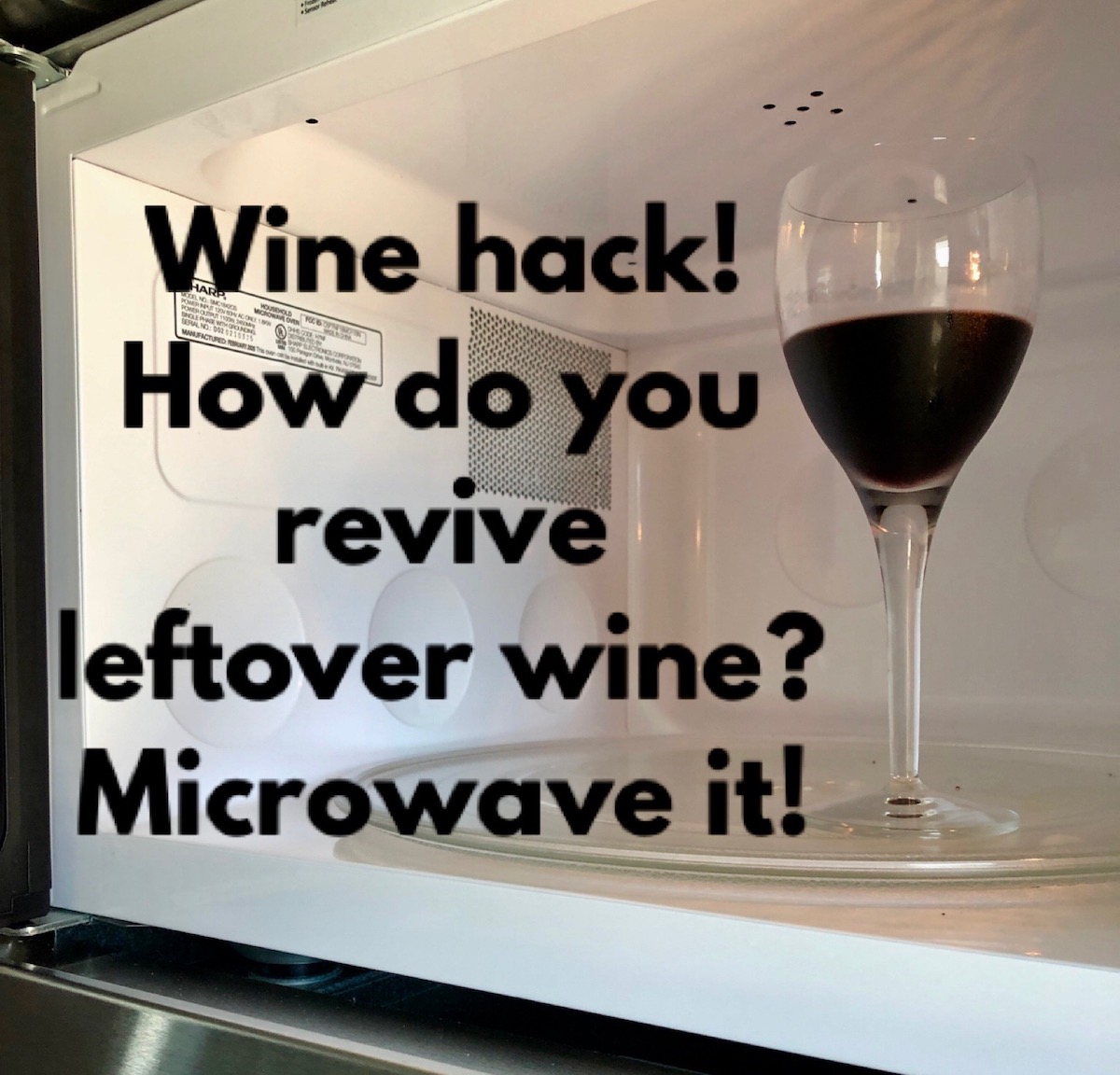 Wine hack! How to preserve and revive leftover wine! Pat The Wine Guy