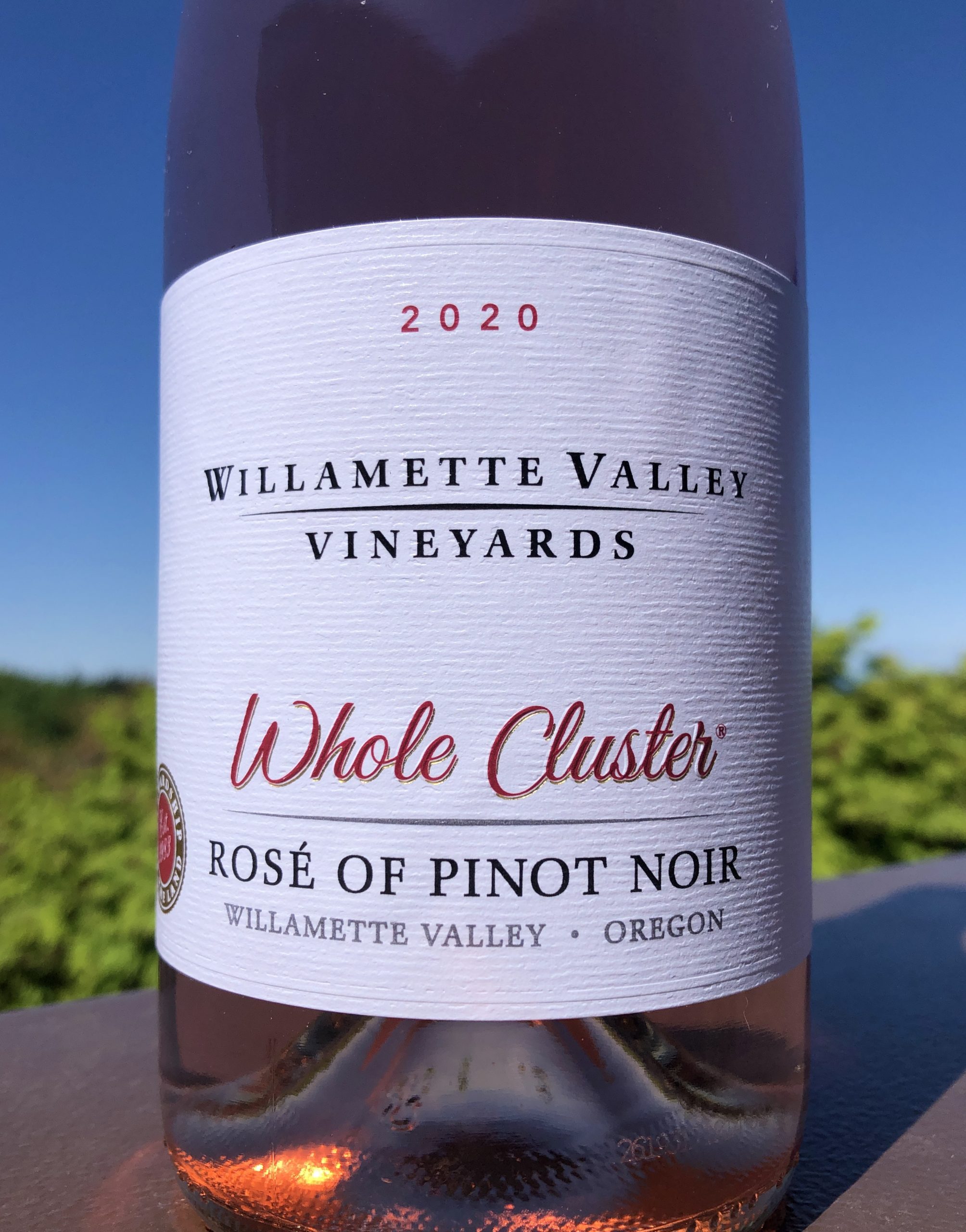 Rosé is on the way Willamette Valley Vineyards 2020 Rosé Pat The
