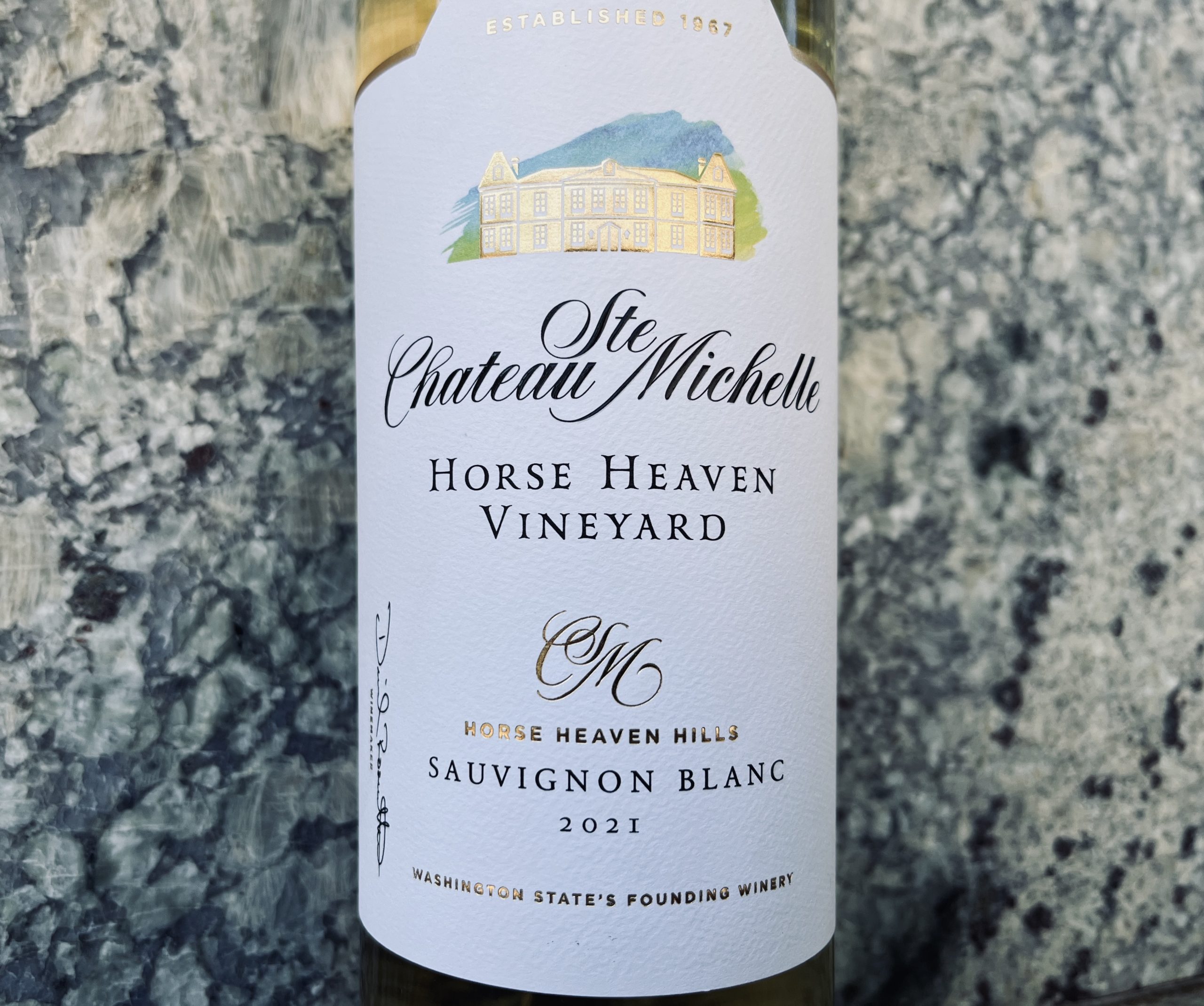 "Big Wine" white Chateau Ste. Michelle Horse Heaven Hills Sauvignon