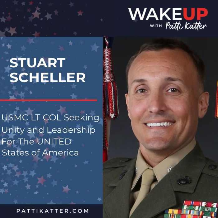 Stuart Scheller: USMC LT COL Seeking Unity and Leadership For The ...
