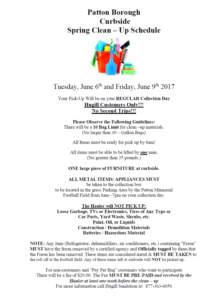 Curbside Borough of Patton